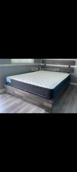 Queen Grey Aticus Euro With Ortho Matres!!