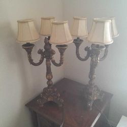 Antique Iron Lamps