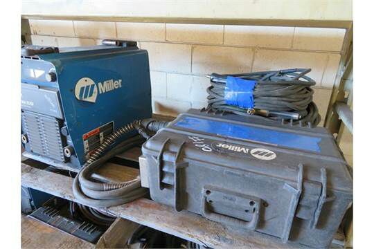 Miller XMT 304 CC/CV w/Miller Suitcase, 12R-24 Volt Wire Feeder, 70' Welding Lead & 85' Ground