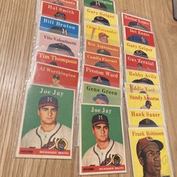 Vintage Baseball  Cards 