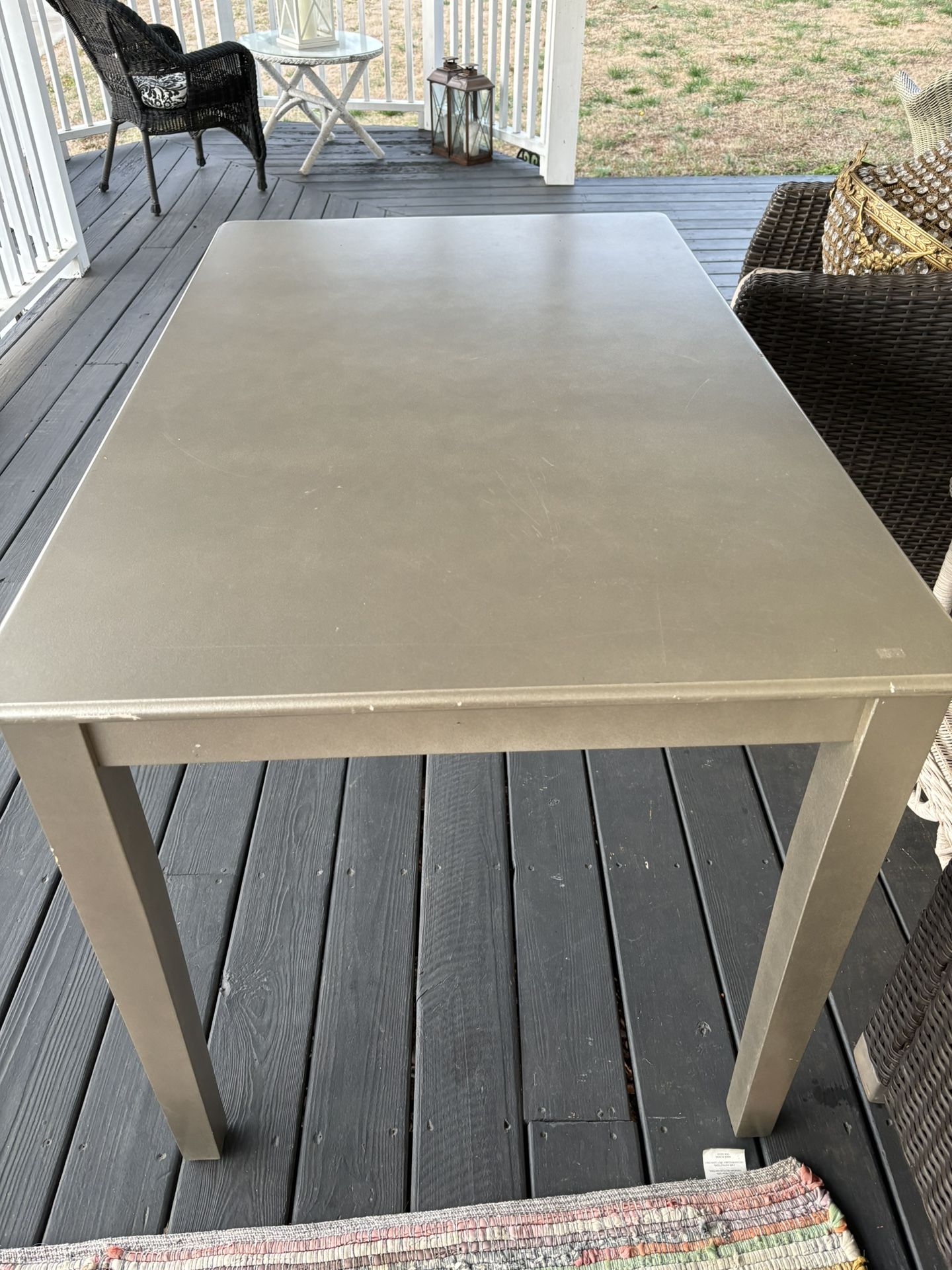 Desk Or Table / W 4 Chairs