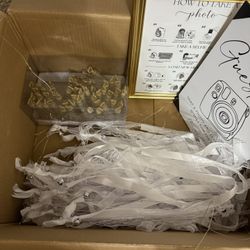 WEDDING LOT WANDS BUBBLES, Card Box, Signs And Frames 