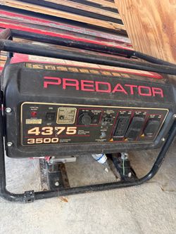 Predator 3500W / 4375W Gas Generator