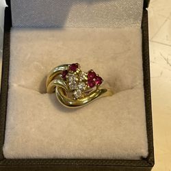 14KT Birthstone Ring