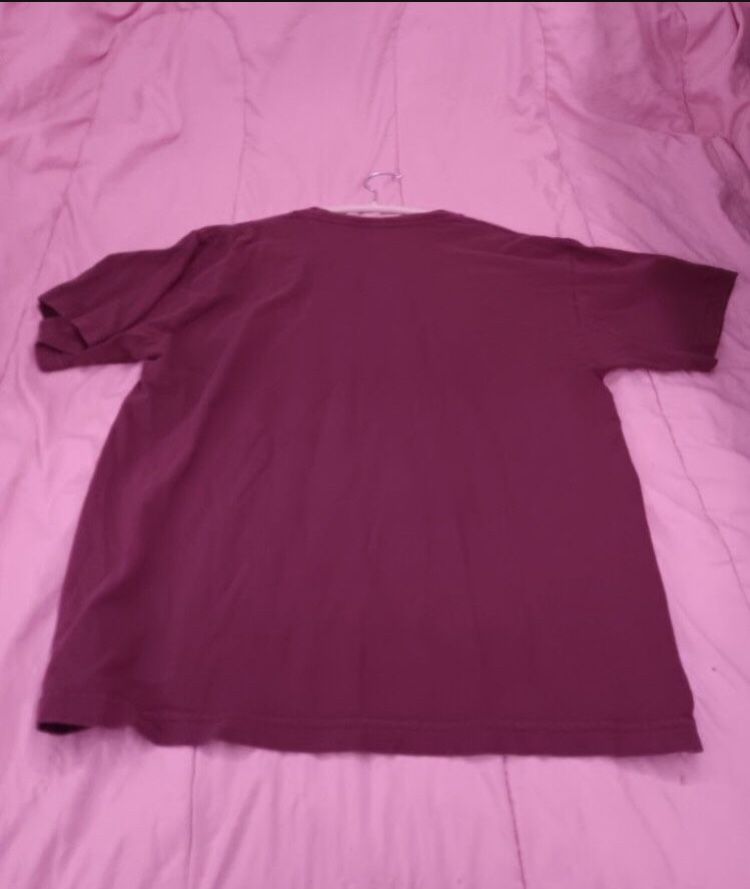 Burgundy T-shirt