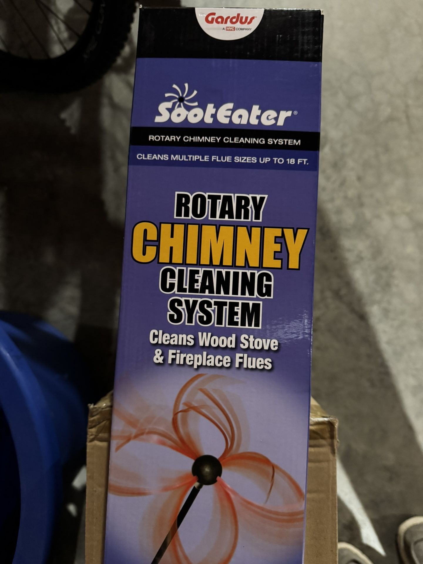 SootEater Rotary chimney Cleaning System