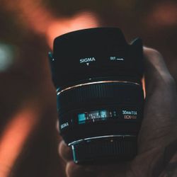 Sigma 30mm F1.4 DC HSM lens Nikon F mount