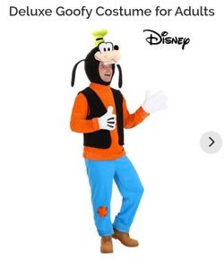 Disney Deluxe Goofy Adult Costume
