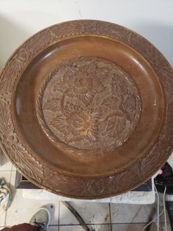 Vintage Carved Wood