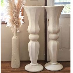 Giant 4 Feet Tall Wedding Pedestal Urn Planter Vases