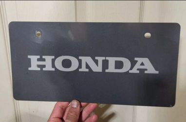 Honda Showroom Display Plate
