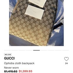 Gucci Backpack