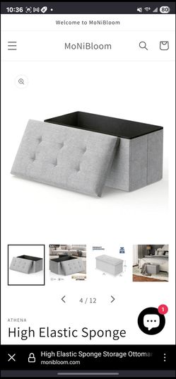 Storage Ottoman