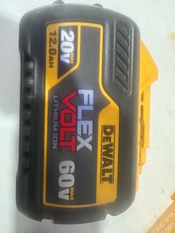 DeWalt Flex Volt 60vMax 12.0Ah Battery — 2024
