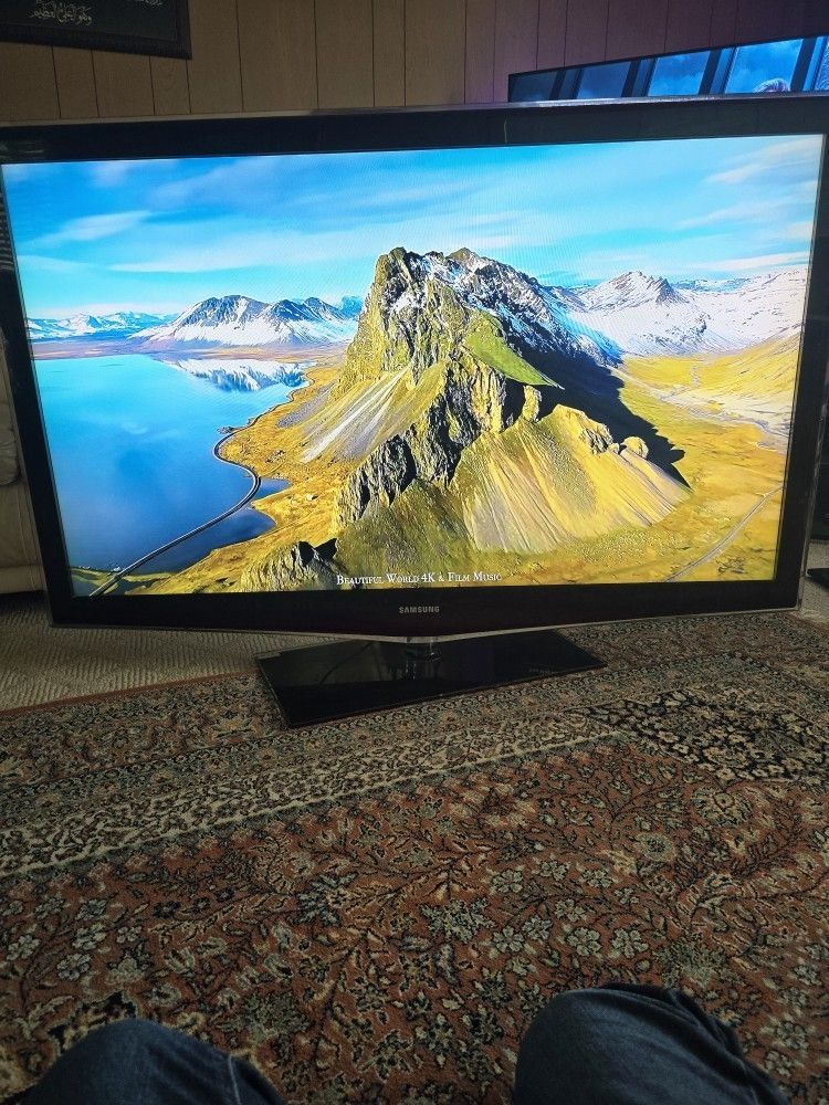 Samsung 55" 1080p LCD - $50