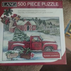 500 Pc Christmas Puzzle