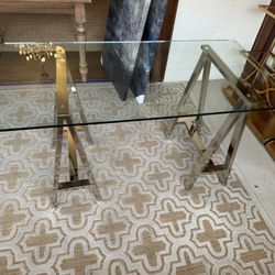 Glass Desk