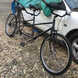 Double Tandem Bike Ready To Ride 