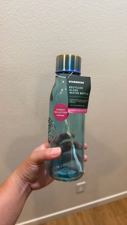 Starbucks Hawaii Collection Recycled Glass Water Bottle