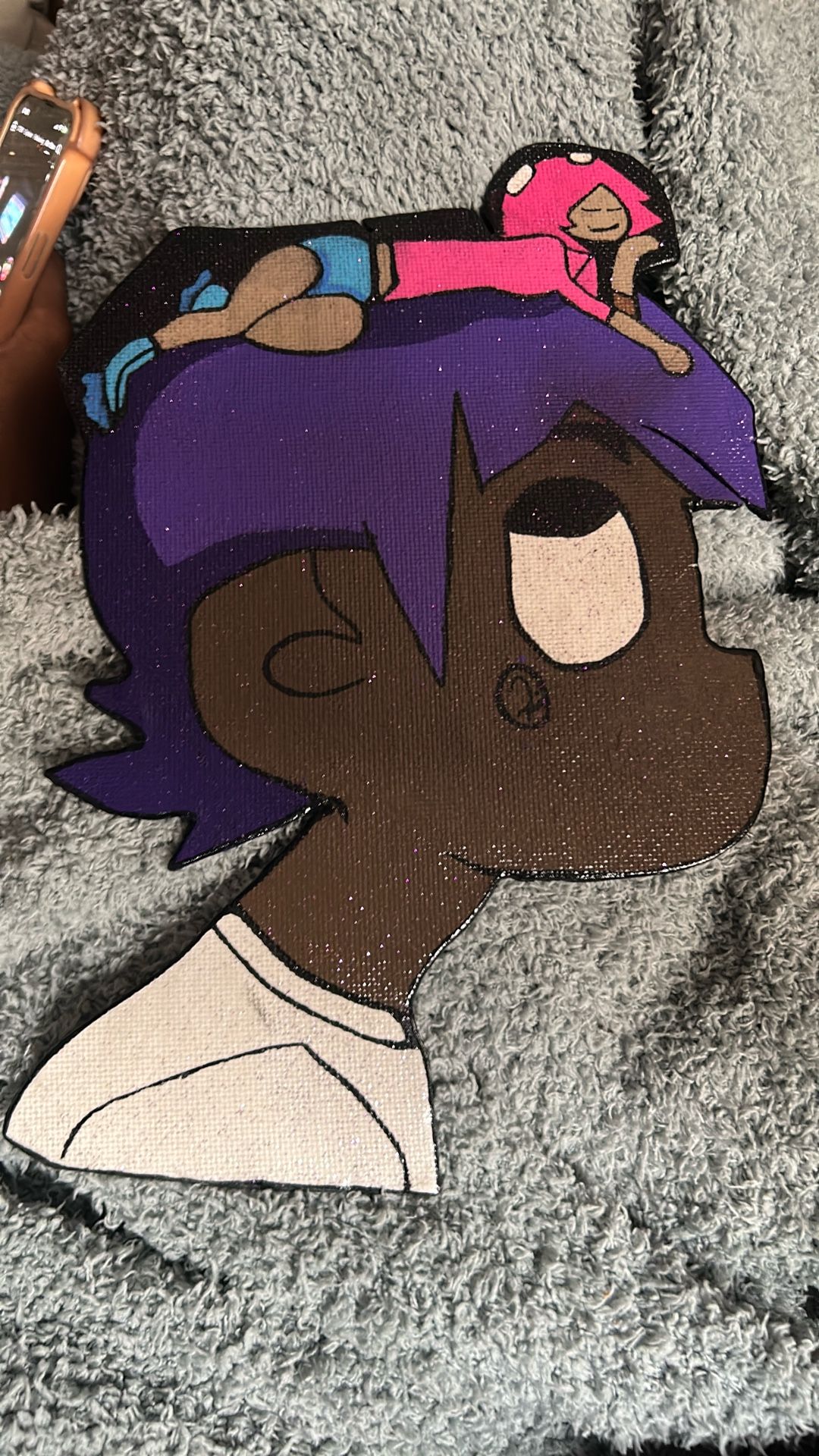 Custom Wood Lil Uzi Wall Sign