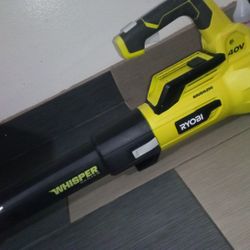 Ryobi 40vbrushless Whisper Series Blower
