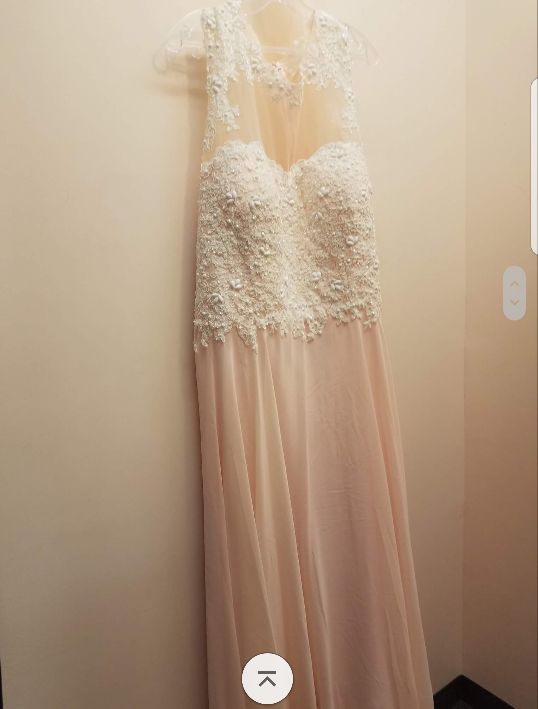 Plus size wedding/ prom dress