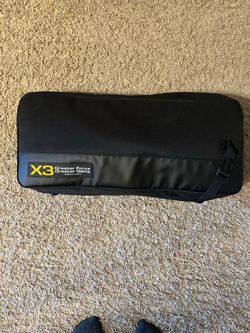 X3 Force Bar + full set of bands, squat belt, 2 carrying cases