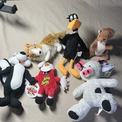 Plush Toys - Some w Tags - Two Ty 9 Total