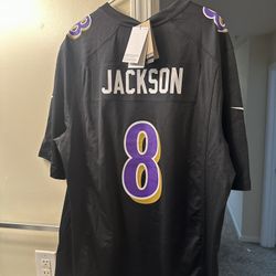 Brand New Lamar Jackson Jersey 