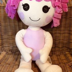 Plush Sugar Cookie LalaLoopsy 19” Doll