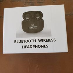 Bluetooth Wireless Earbuds w/Charging Case