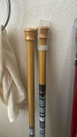 Shower Rods Two For 10.00