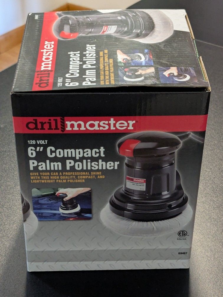 Drill Master 6" Compact Palm Polisher