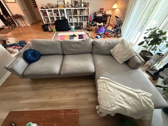Plush sofa