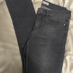 EUC- Banana Republic grey skinny jeans
