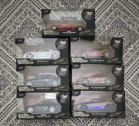 Jada Fast & Furious Die-Cast Cars Bundle Set of 7