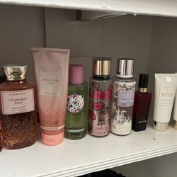 Victoria Secret Perfume Mist, Bath & Body Works Most