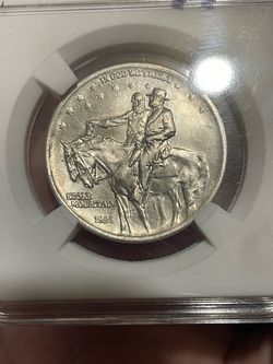 1925 Stone Mountain Commemorative Silver Half Dollar