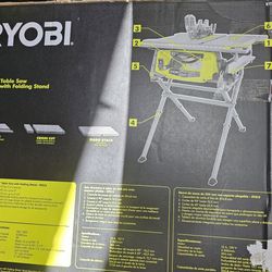 Ryobi 10" Table Saw w/ Folding Stand