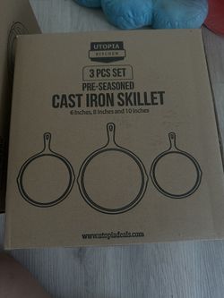 Cast Iron Skillet Set 