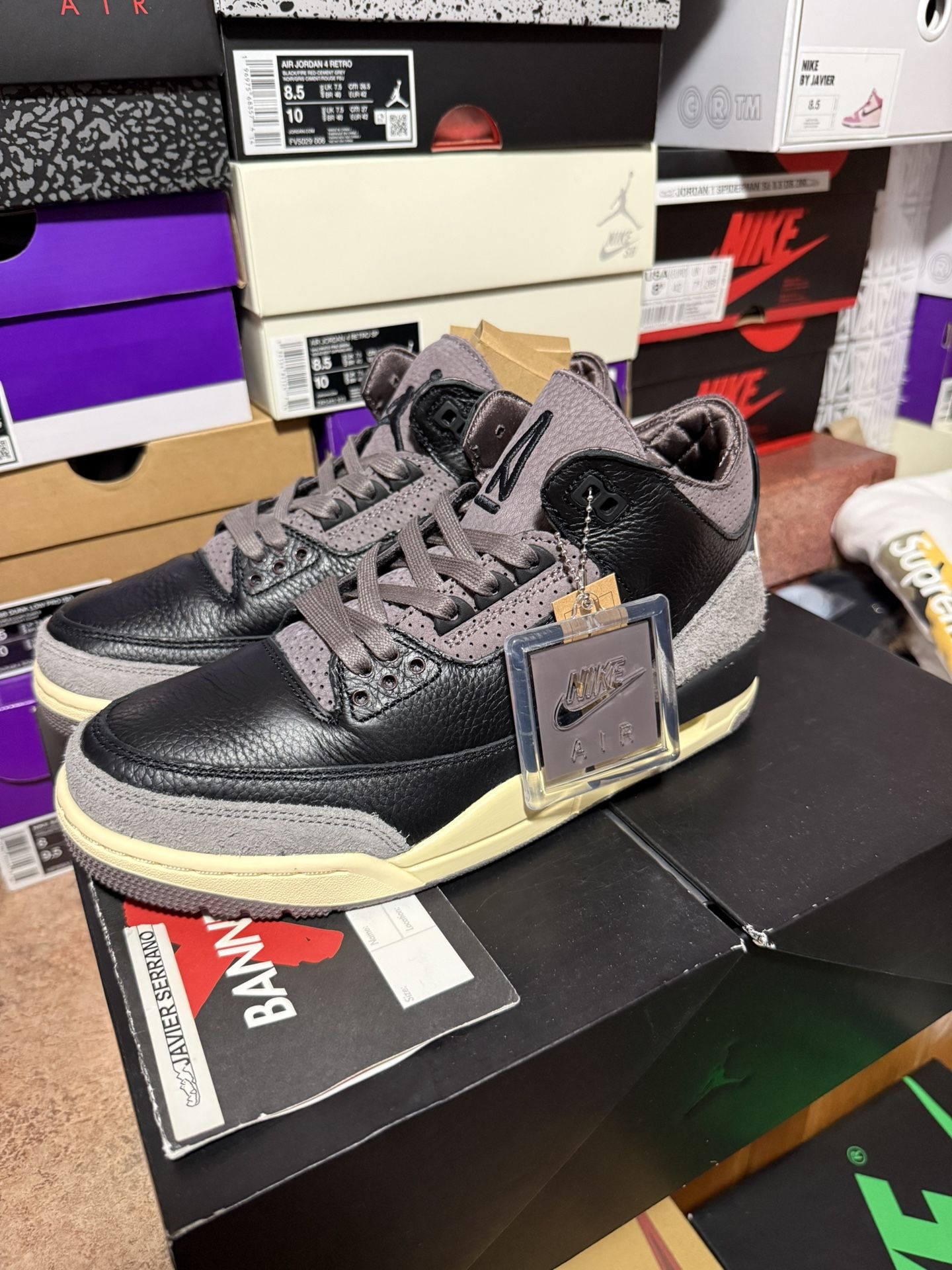 NIKE AIR JORDAN 3 A MA MANIERE Sz 9 DS