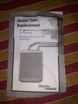 Heater Core Replacement