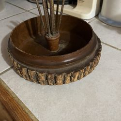 ($15Vintage Nut Holder with NutCracker And Picks