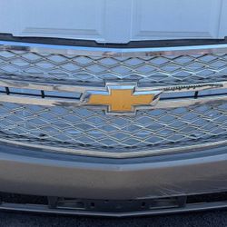 CHEVROLET TAHOE SUBURBAN 2015 2016 2017 2018 2019 2020 FRONT BUMPER RADIATOR GRILLED
