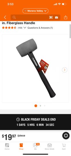 New Husky Rubber Mallet 