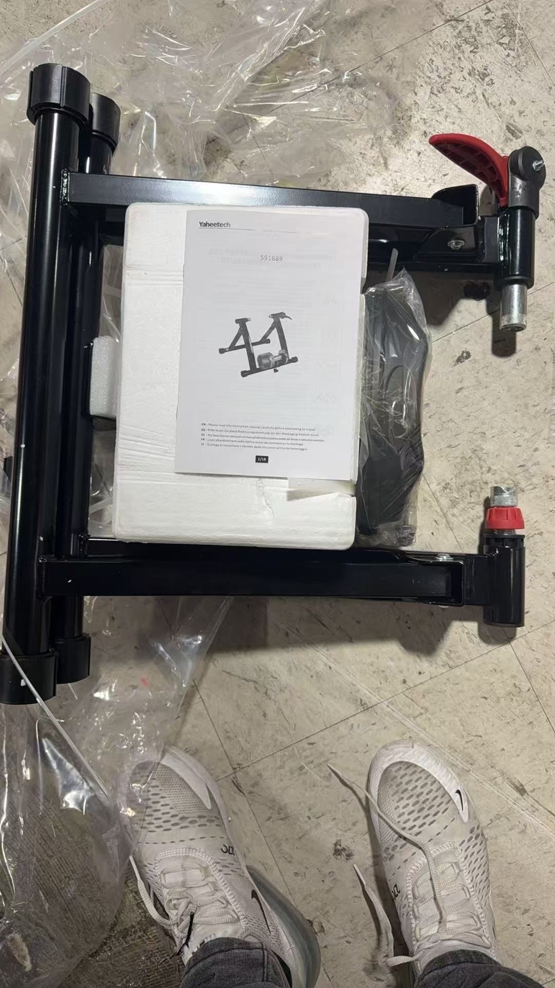 Bike Trainer Stand for Indoor Riding –