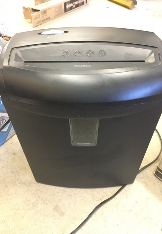 Paper shredder model wm6x