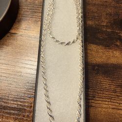 Silver Rope Chain