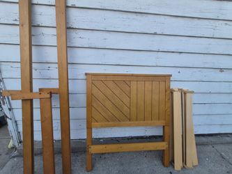 Twin bed frame
