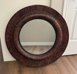 Pottery Barn Bark Wrapped Mirror
